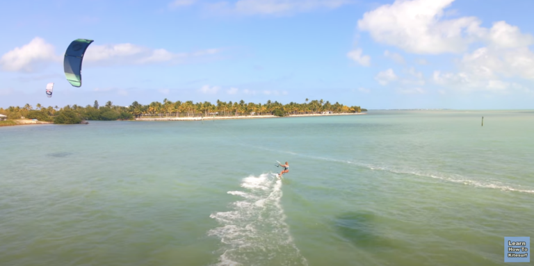 Kiteboarding the Florida keys